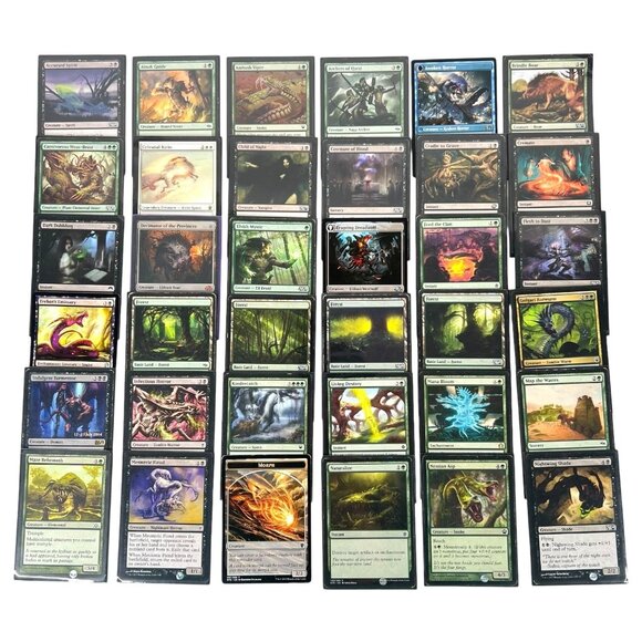Magic The Gathering MTG Cards Lot of 24 In Sleeves Variety No Duplicates - Picture 1 of 11